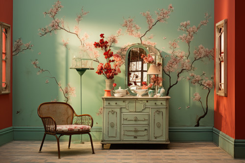 Jak połączyć farbę z tapetą? Inspiracje i wskaz&oacute;wki krok po kroku